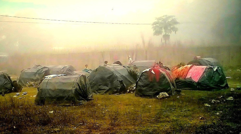 শীতের আশ্রয় নিদারুন অতিশয়