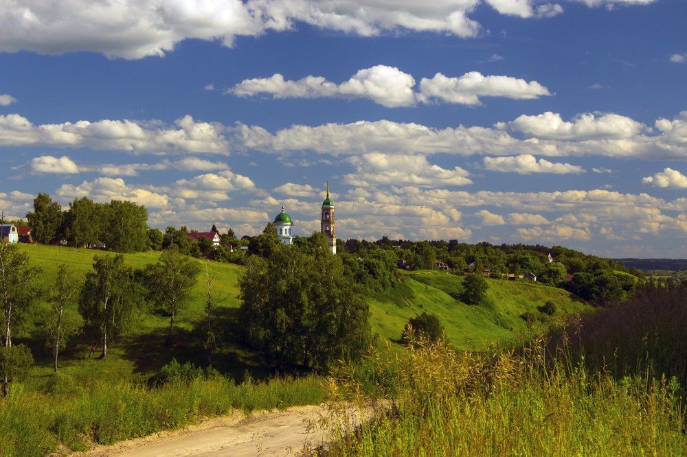 Вид на Старый Город (Касимов, Рязанской обл.)