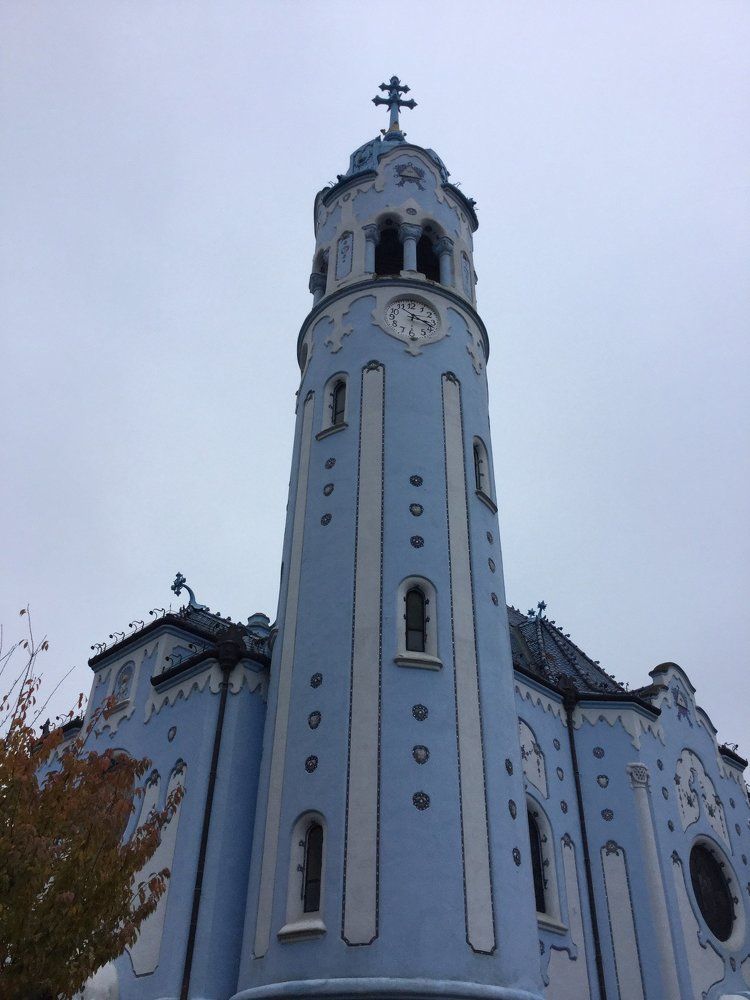The blue cathedral