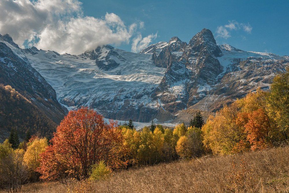 Алибекское ущелье.Домбай.