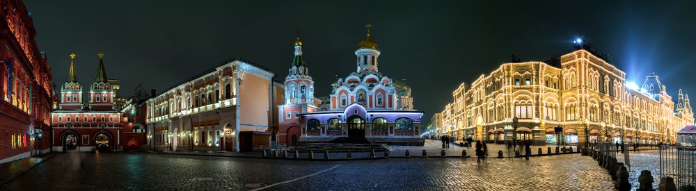 Панорама возле Кремля