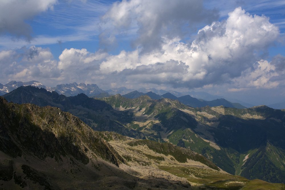 Хребты Кавказа