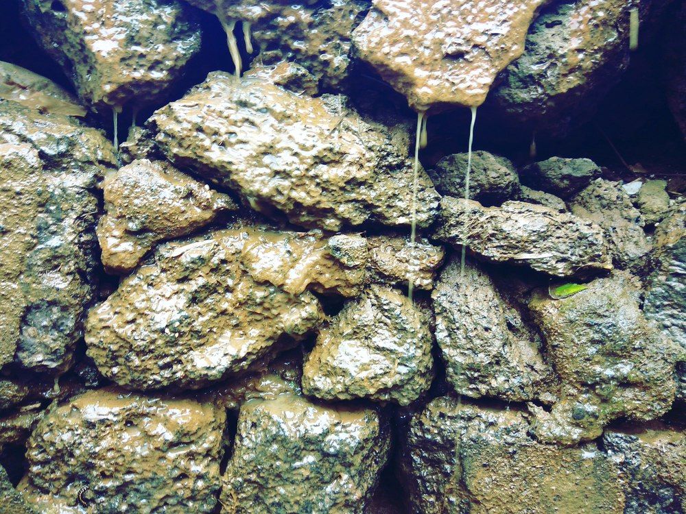 A amazing type of water fall