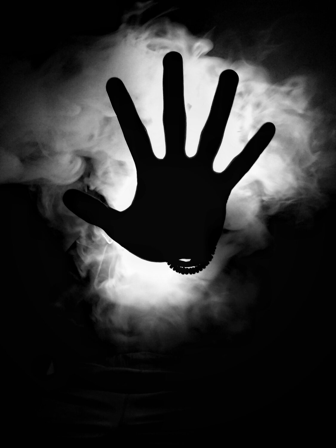 your hand will never be able to grasp the smoke