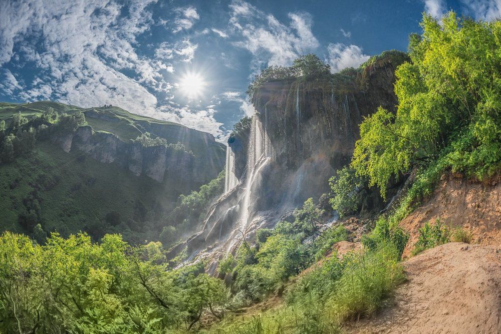 Водопад Гедмишх.(Царский водопад)