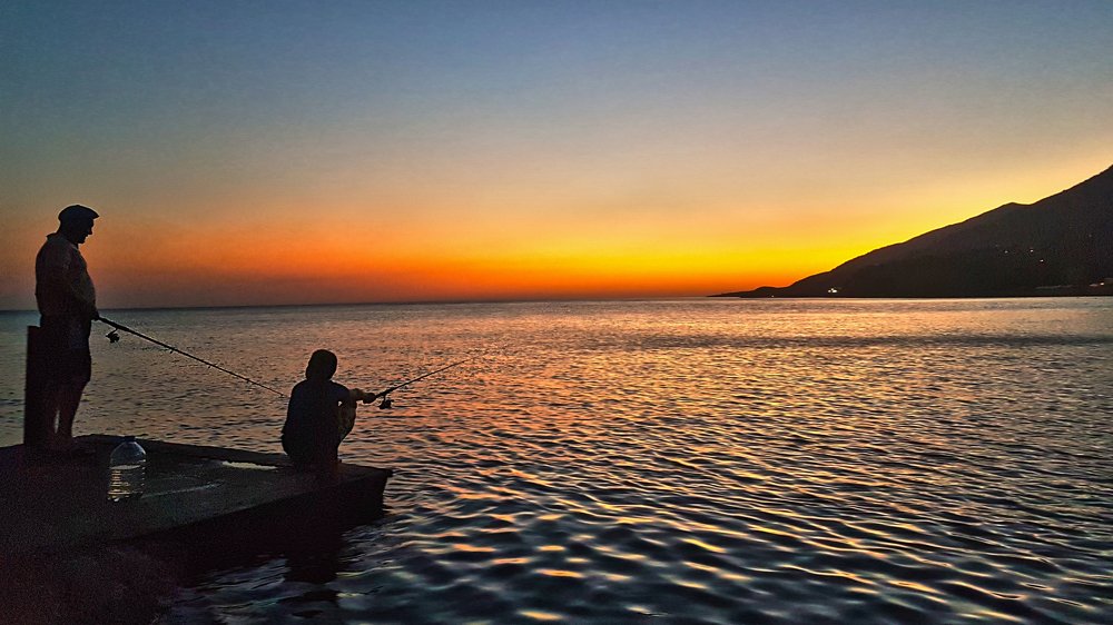 Вечерняя рыбалка