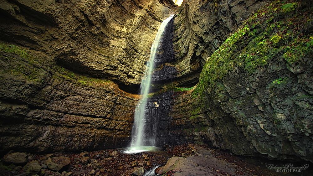 чегемский малый водопад
