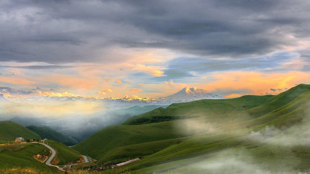 по дороге к Эльбрусу