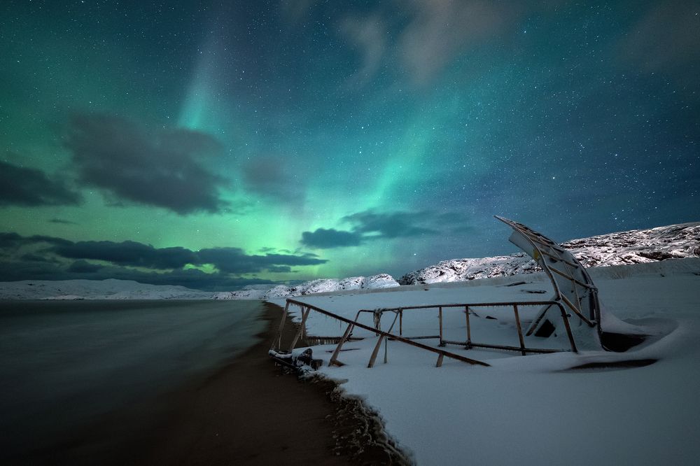 Зимний пляж