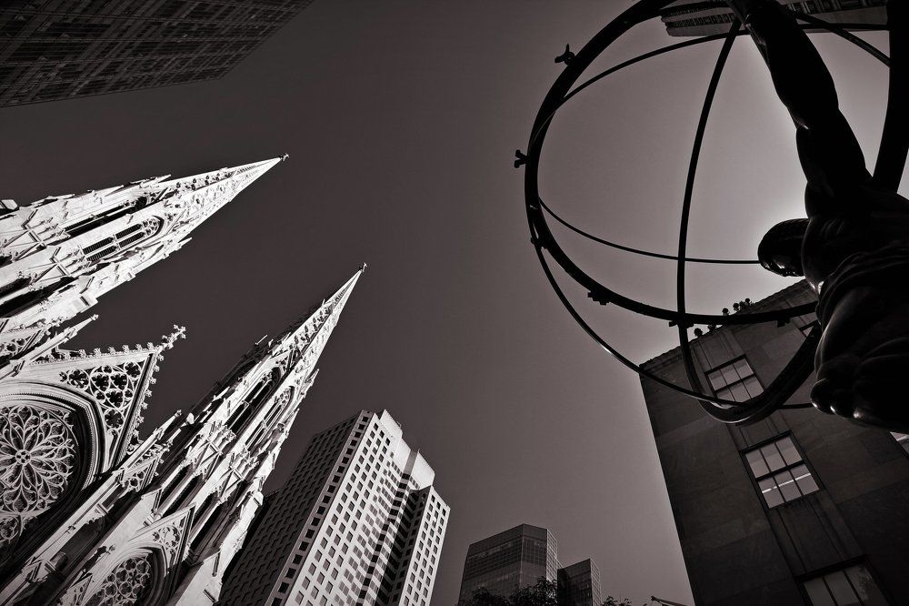 New York / Looking up