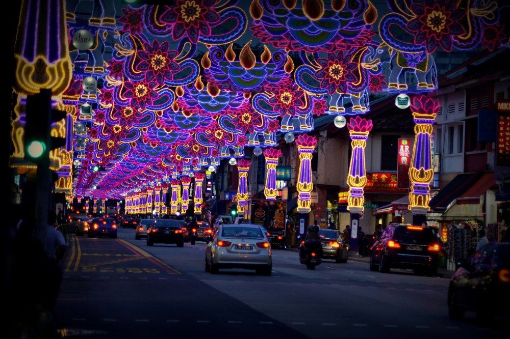 Streets of diwali