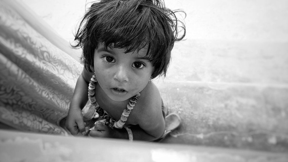 Poverty and starving