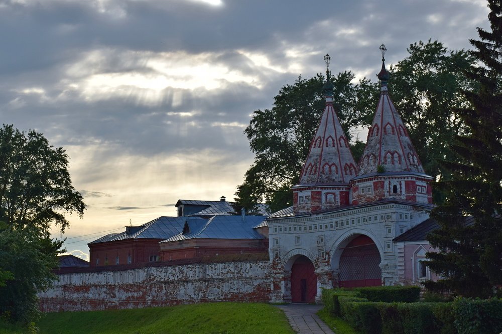 Суздаль после дождя.