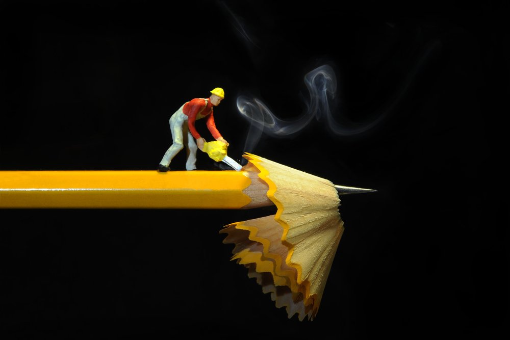 A Pencil Worker.........