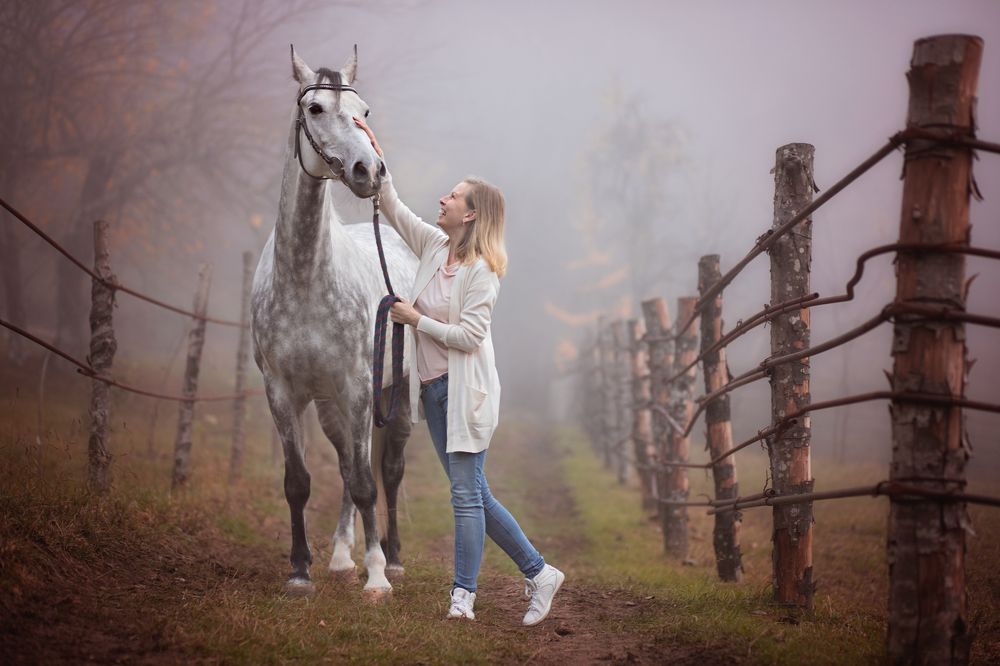 Только мы с конем