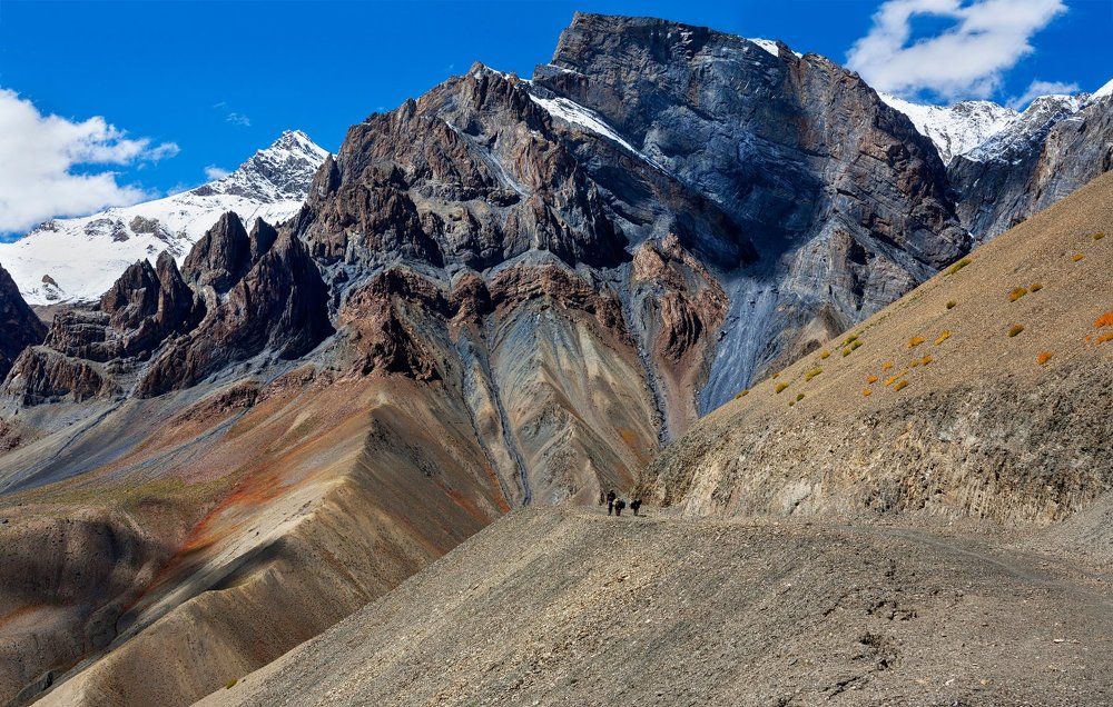 Цветные горы Ладакха