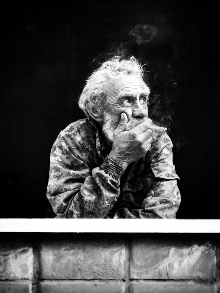 Smoking, thinking, sometimes drinkin