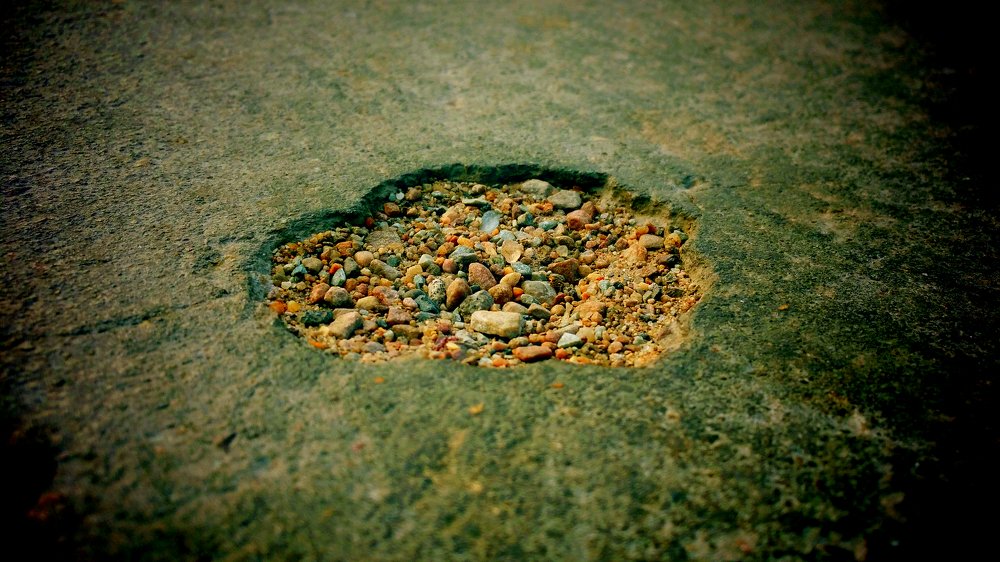 Pebbled Heart