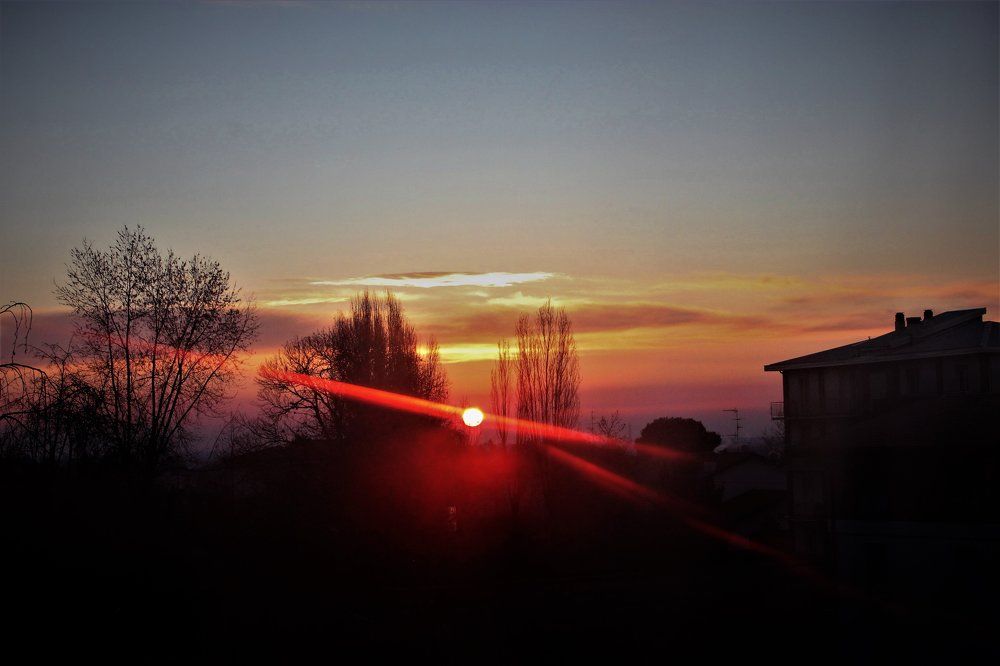 thru my closed window