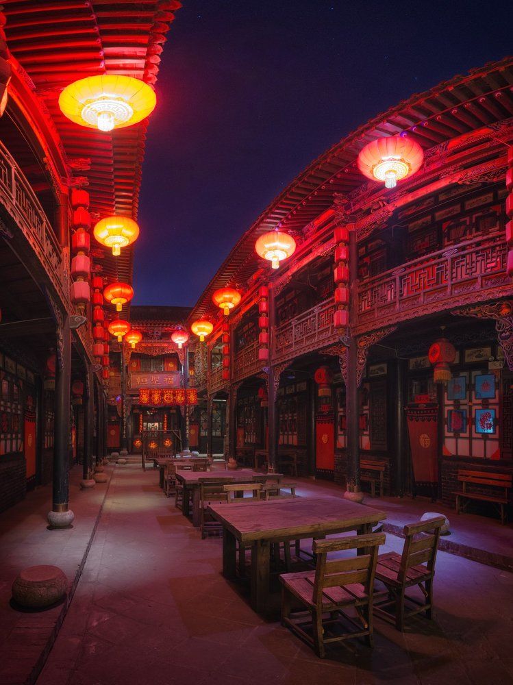 На улочках древнего Китая