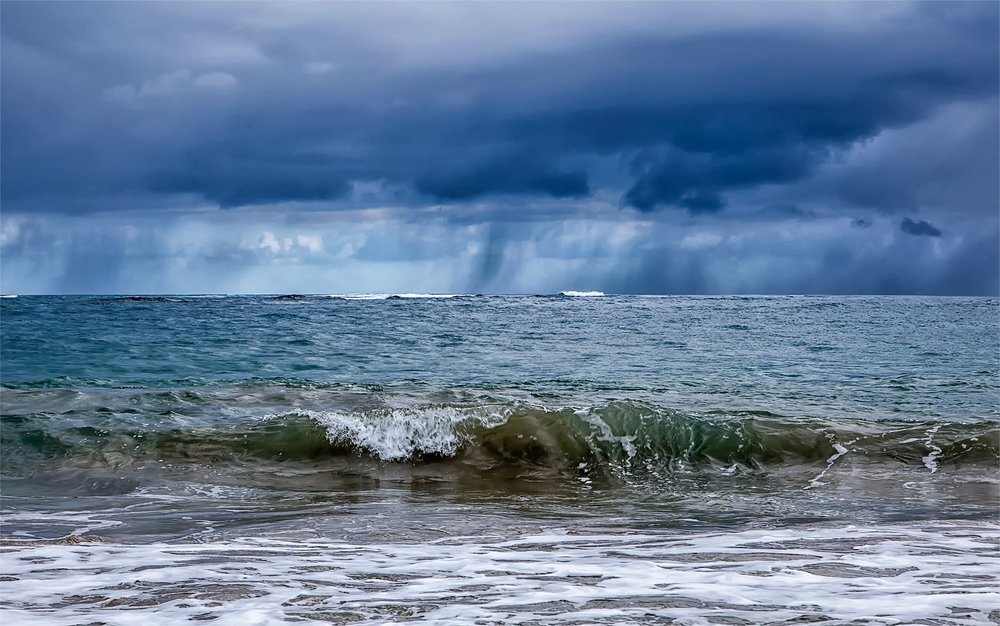 После шторма...