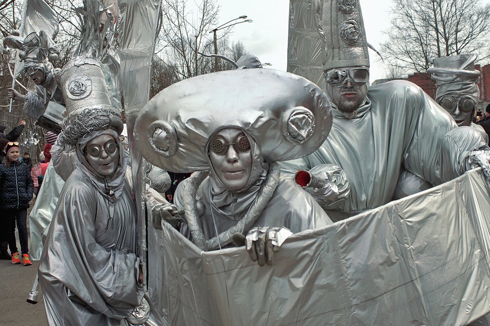 Уличные мимы