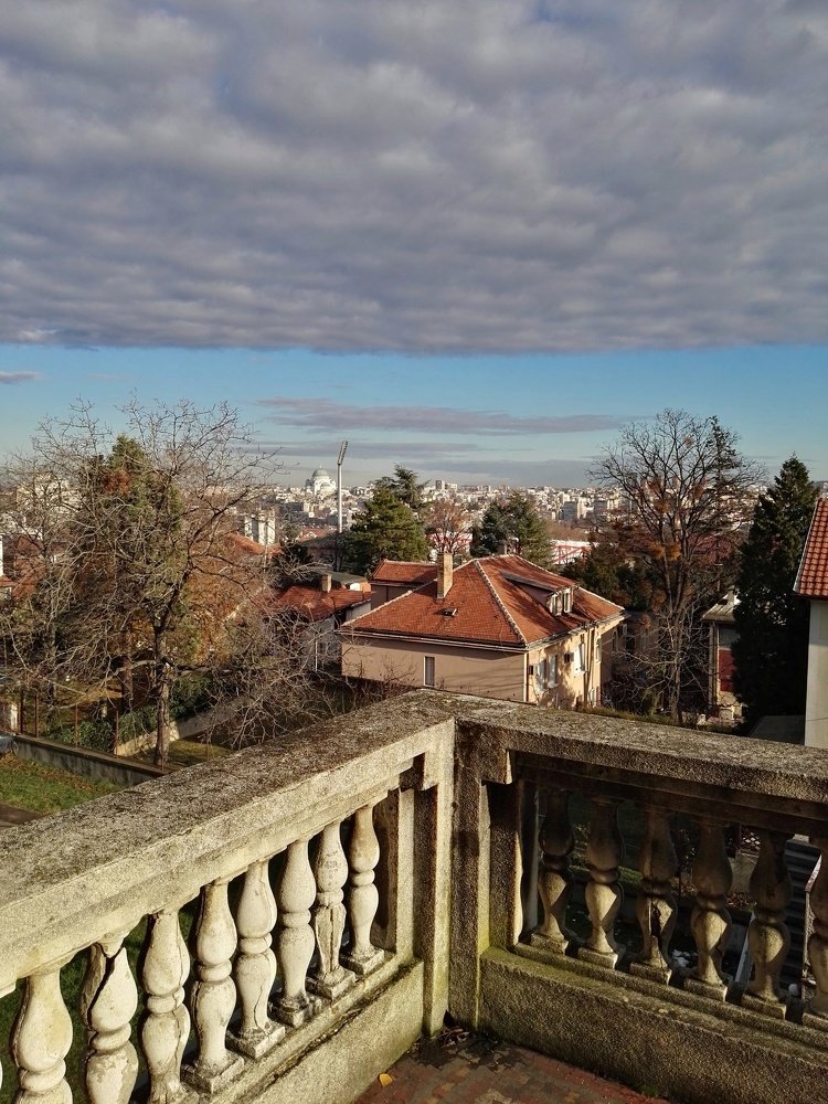 Beautiful sky Belgrade