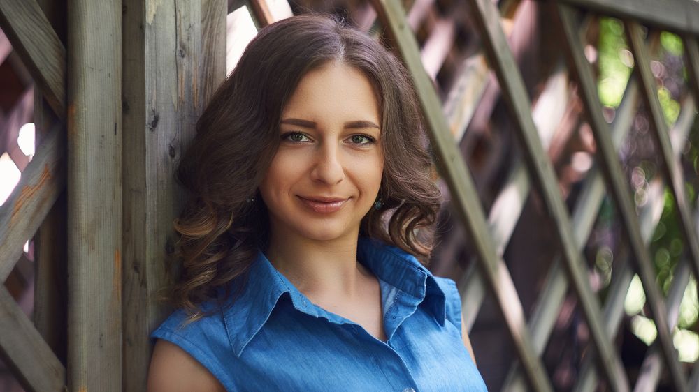 Уличный портрет, Елена.