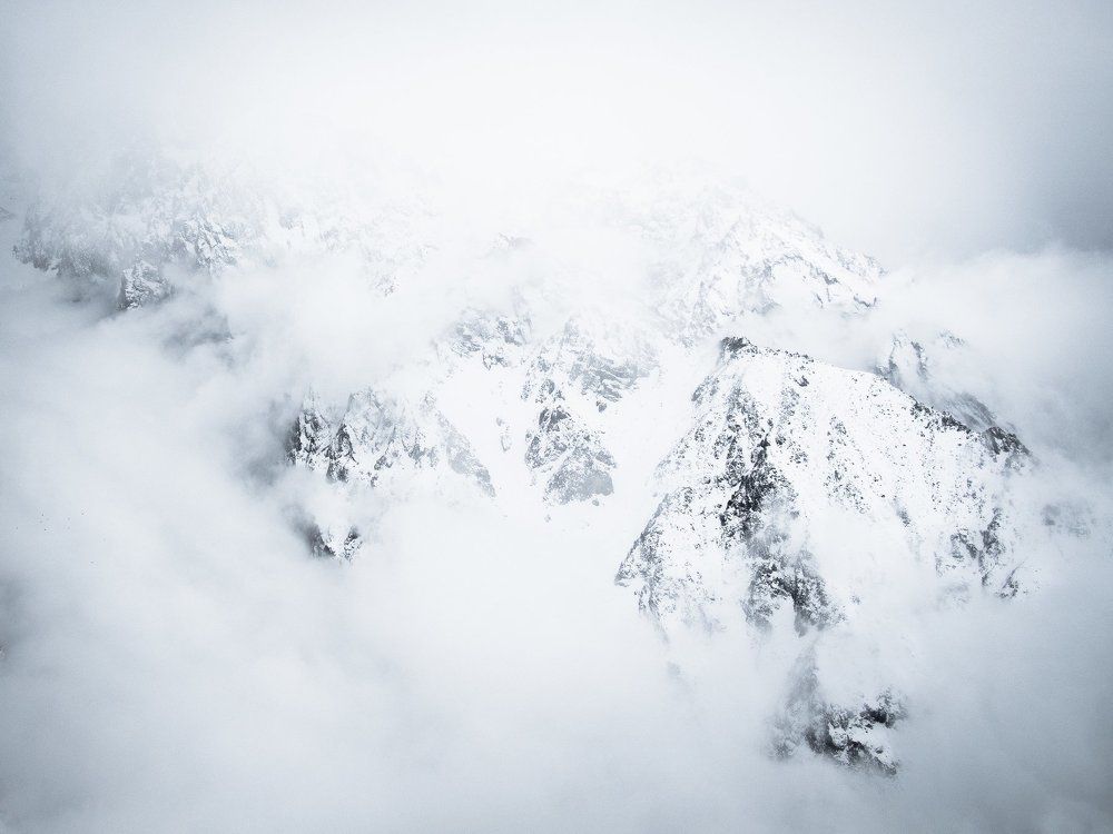 4500 метров н.у.м на спуске с вершины