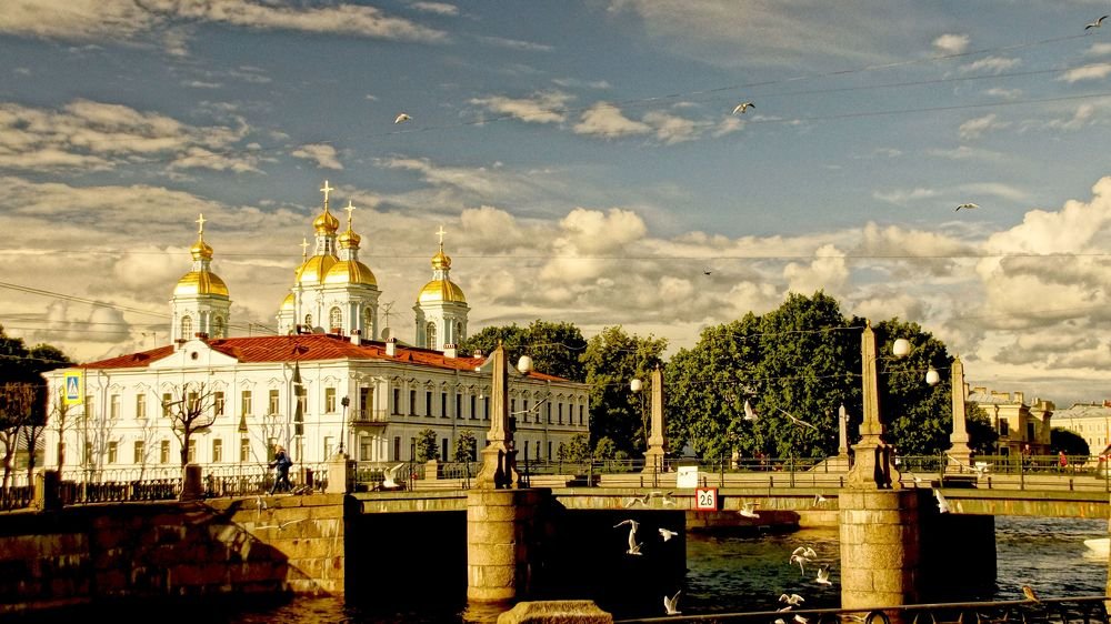 Санкт-Петербург. Семимостье. Морской Никольский Собор