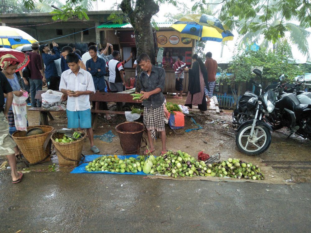 Rural Street Market
