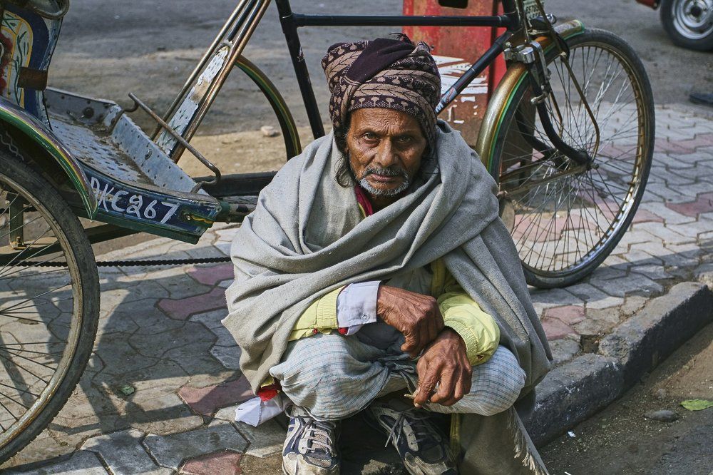 Трудный хлеб. Велорикша