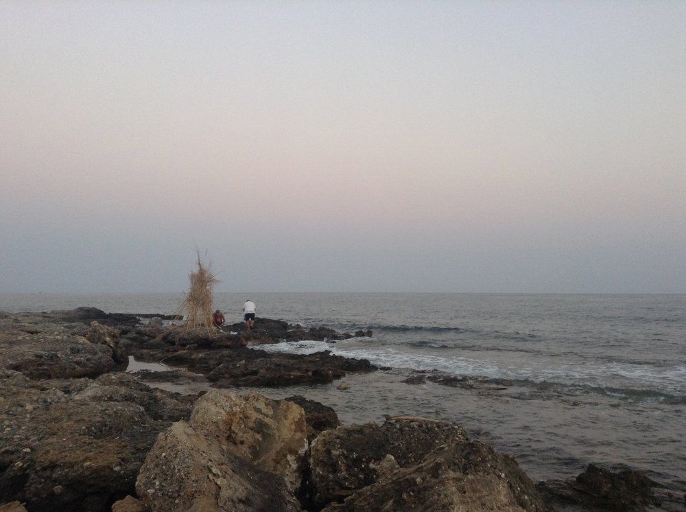 Соленое синее море