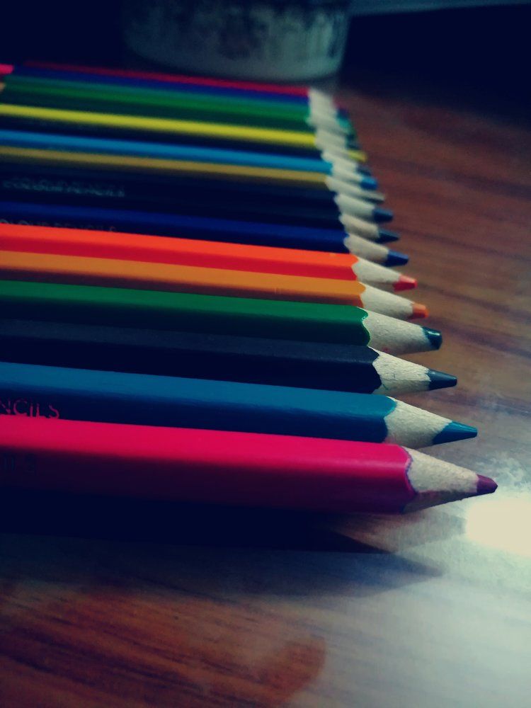 Colored pencils