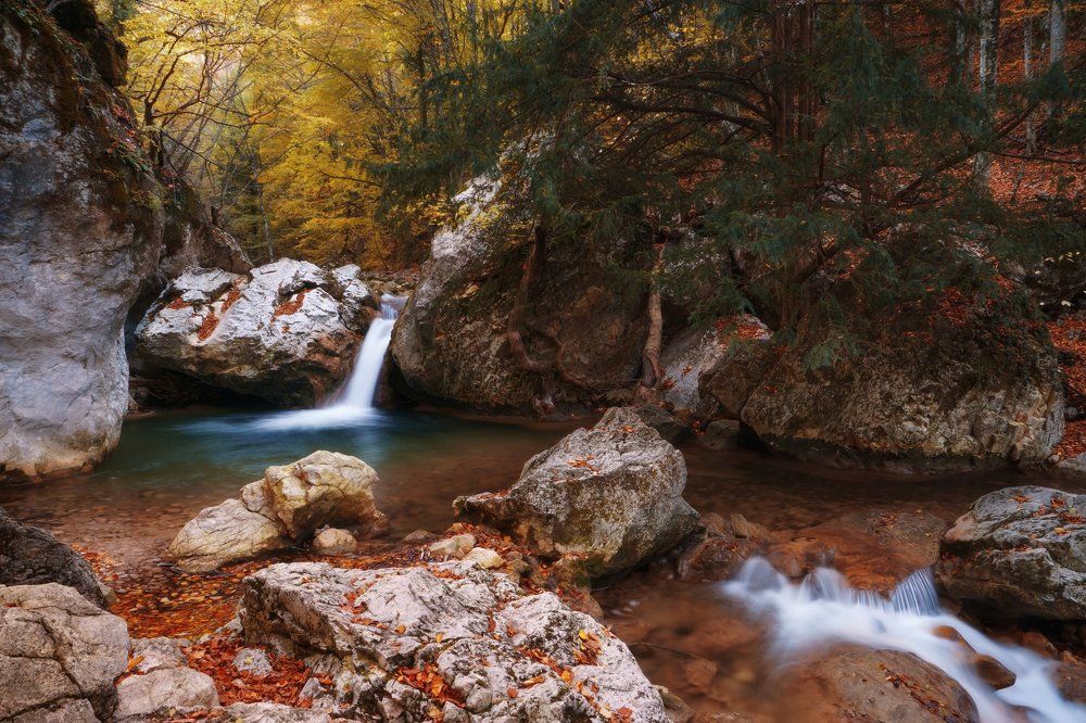 Тисовый водопад.