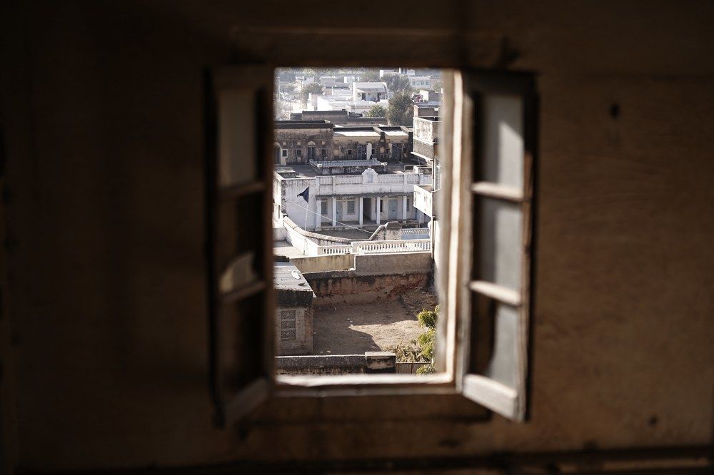 Вид из окна