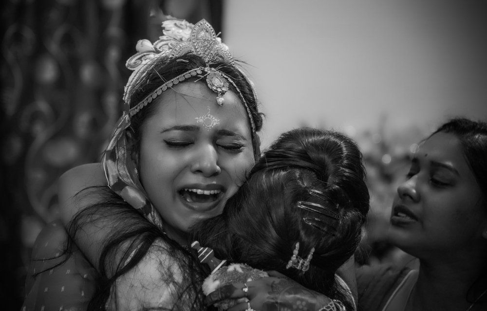 FAREWELL TO HER PARENTS..