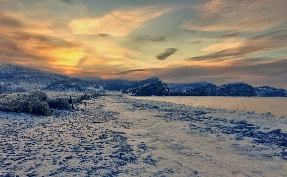 Первый рассвет в Новом 2017 году