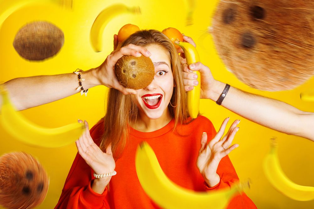 Fruits. It's makes you happy.