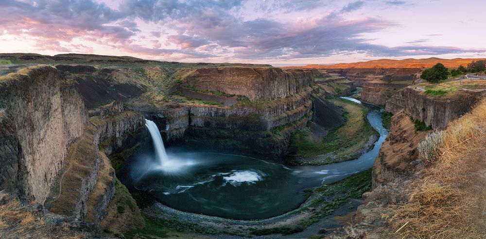Водопад Палуз, штат Вашингтон, США