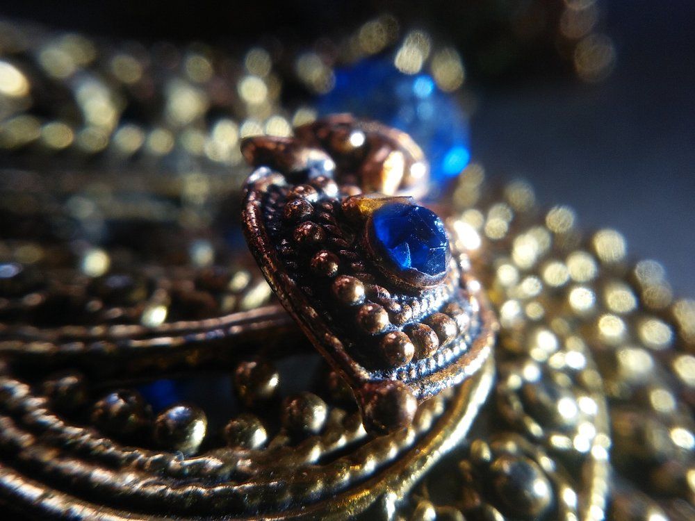 Blue crystal..