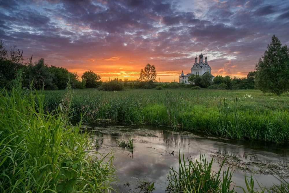 Закат. Тайнинское