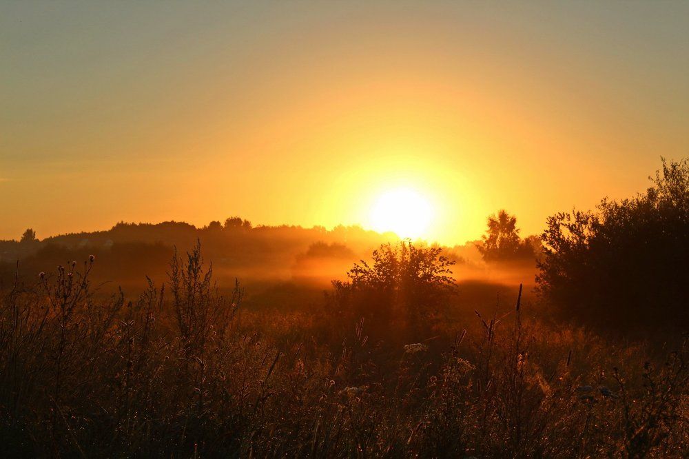 Яркое начало нового дня