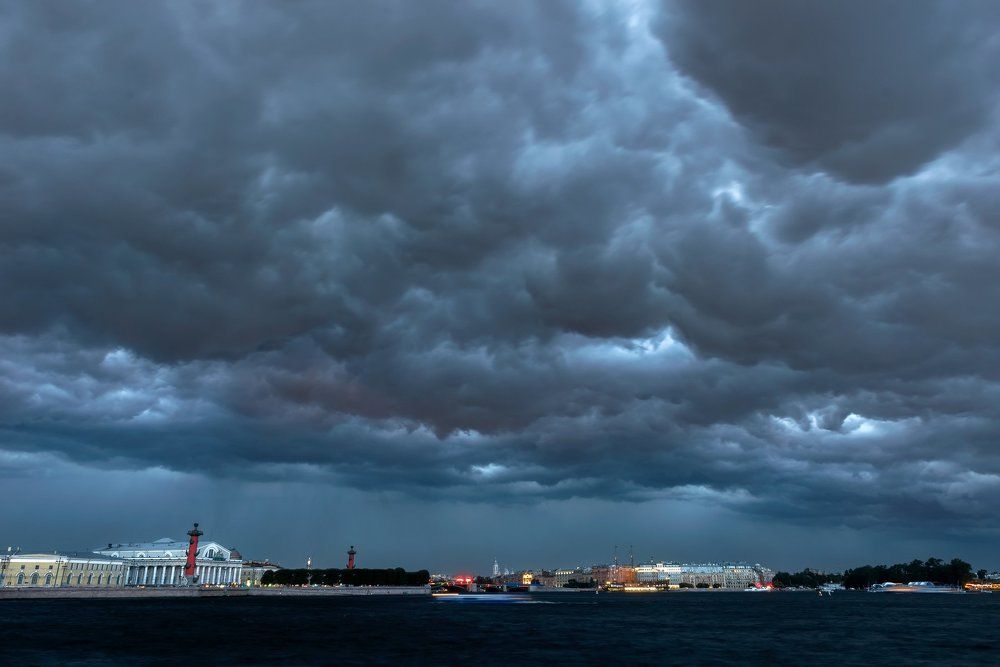 Штормовой циклон в Санкт-Петербурге