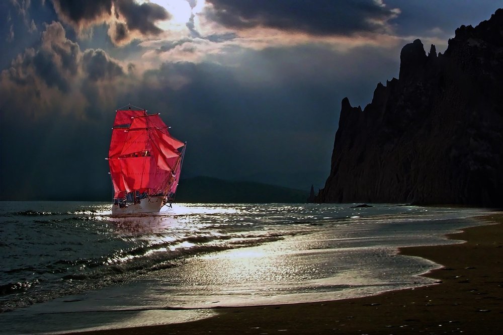 Алые паруса Веры, Надежды и Любви