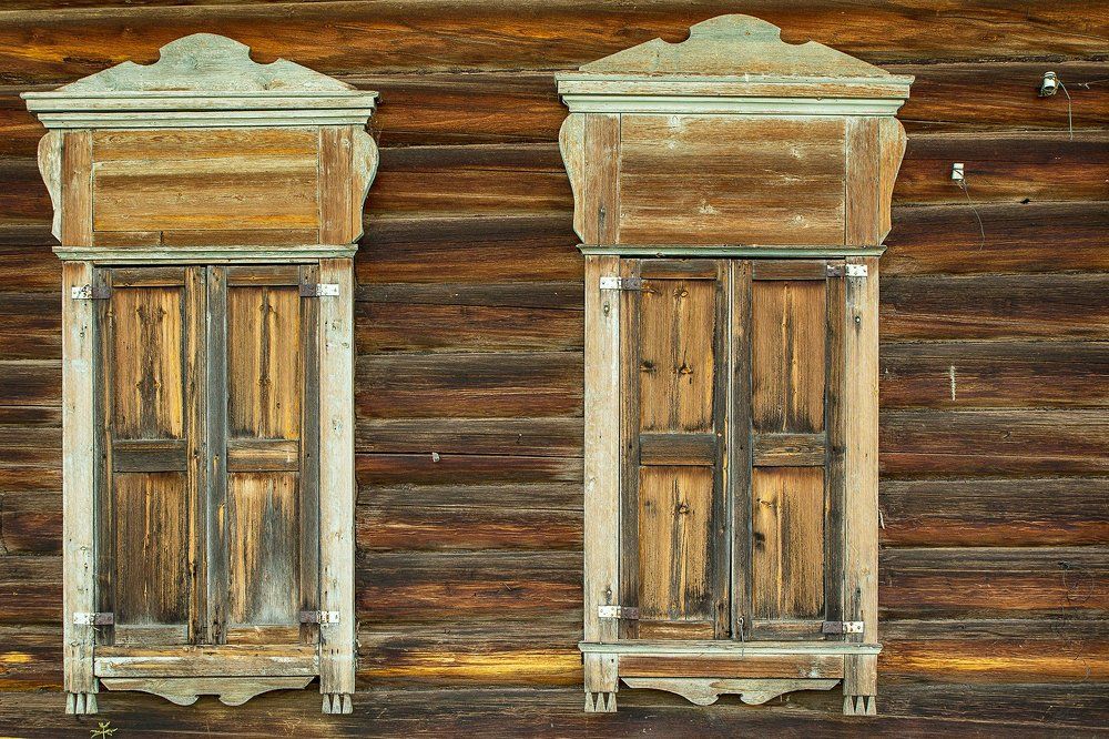 Ставни старого дома