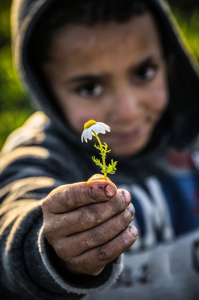 Flowering hand