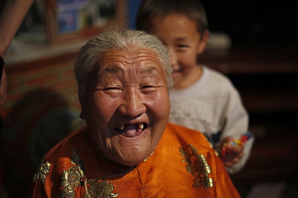 монгольская бабушка