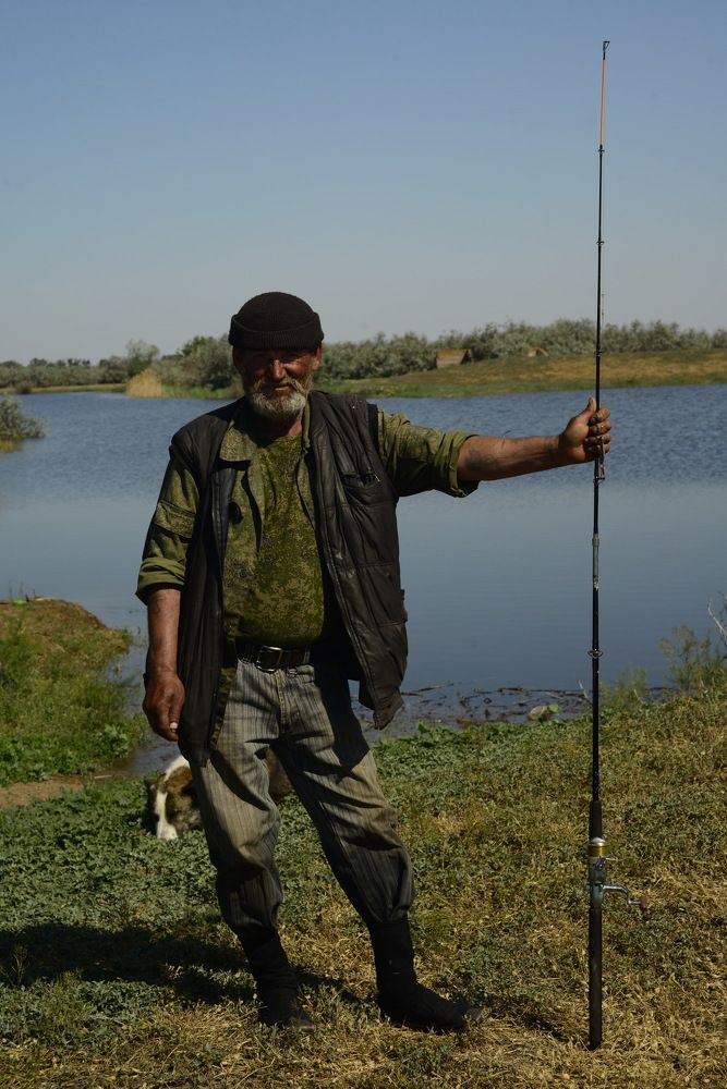Рыбак на Ахтубе
