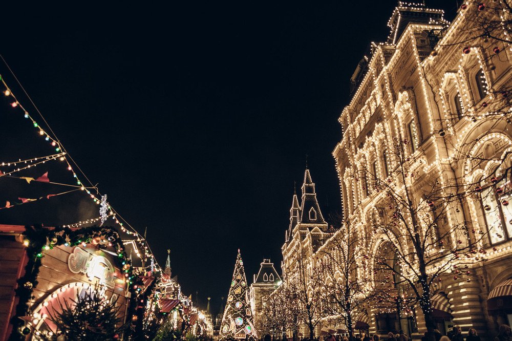 Новогодняя Москва